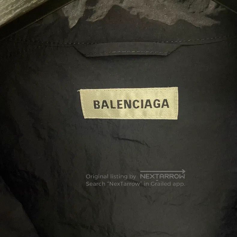 Balenciaga Balenciaga Color Block Logo Raincoat Size XS / US 0-2 / IT 36-38 - 3 Thumbnail