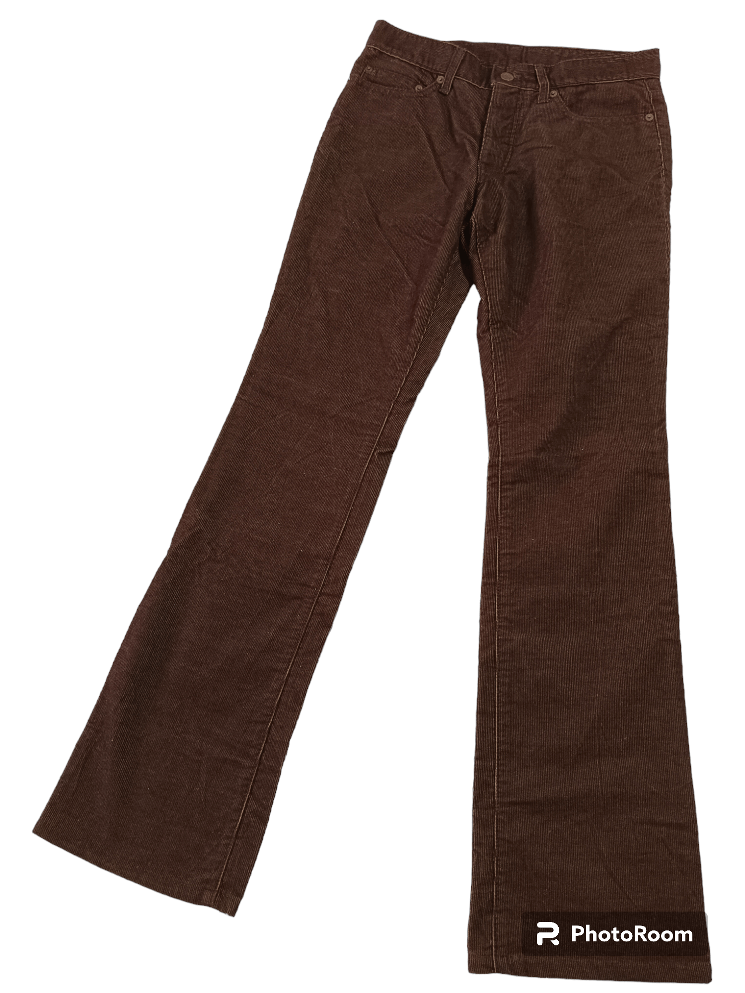 Tornado Mart Rare!!🇯🇵Tornado Mart Minimalist Flare Corduroy Jeans Size US 28 / EU 44 - 3 Thumbnail