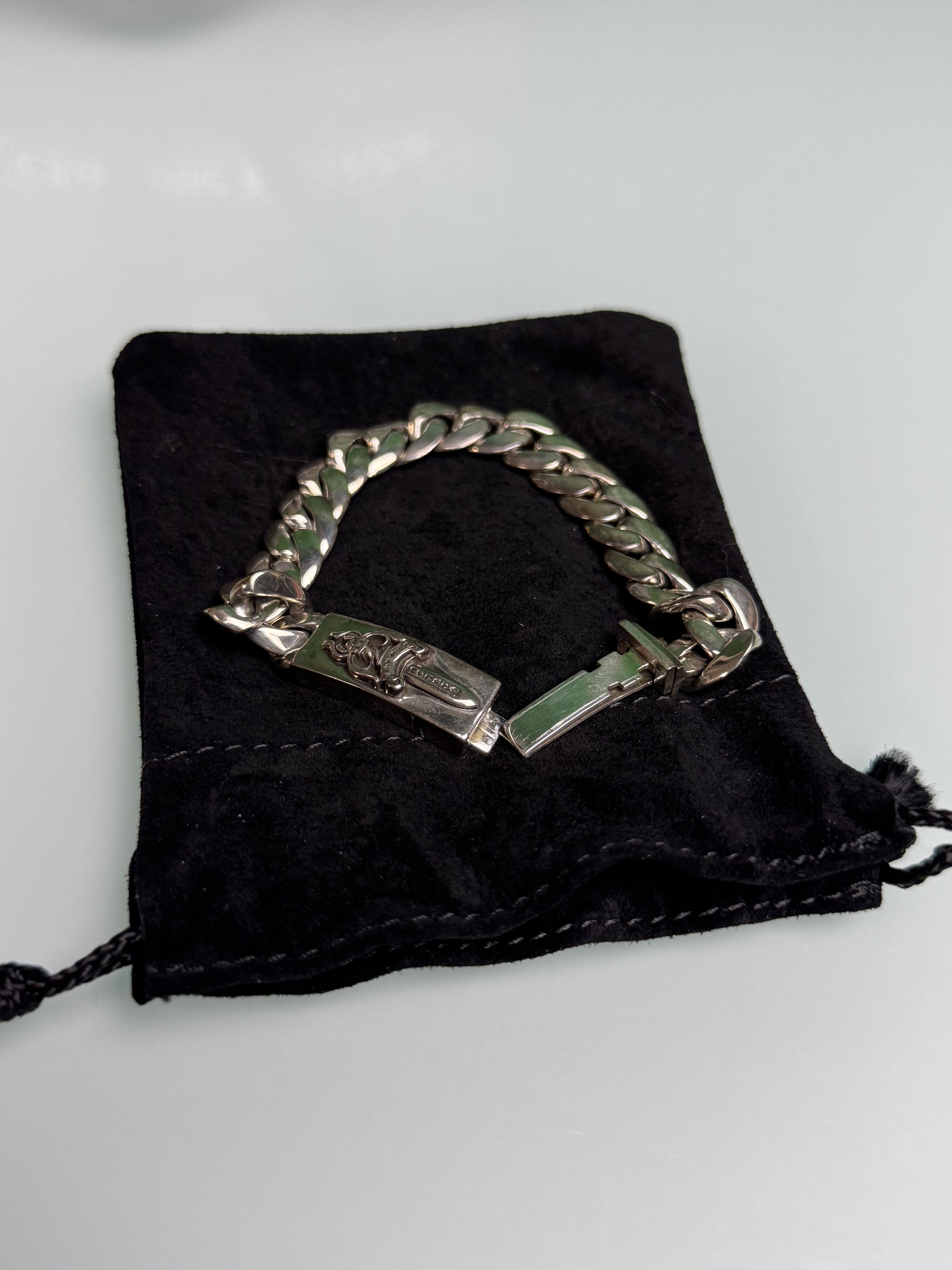 Chrome Hearts Chrome Hearts Small Dagger ID Bracelet 7in .925 Silver Size ONE SIZE - 12 Thumbnail