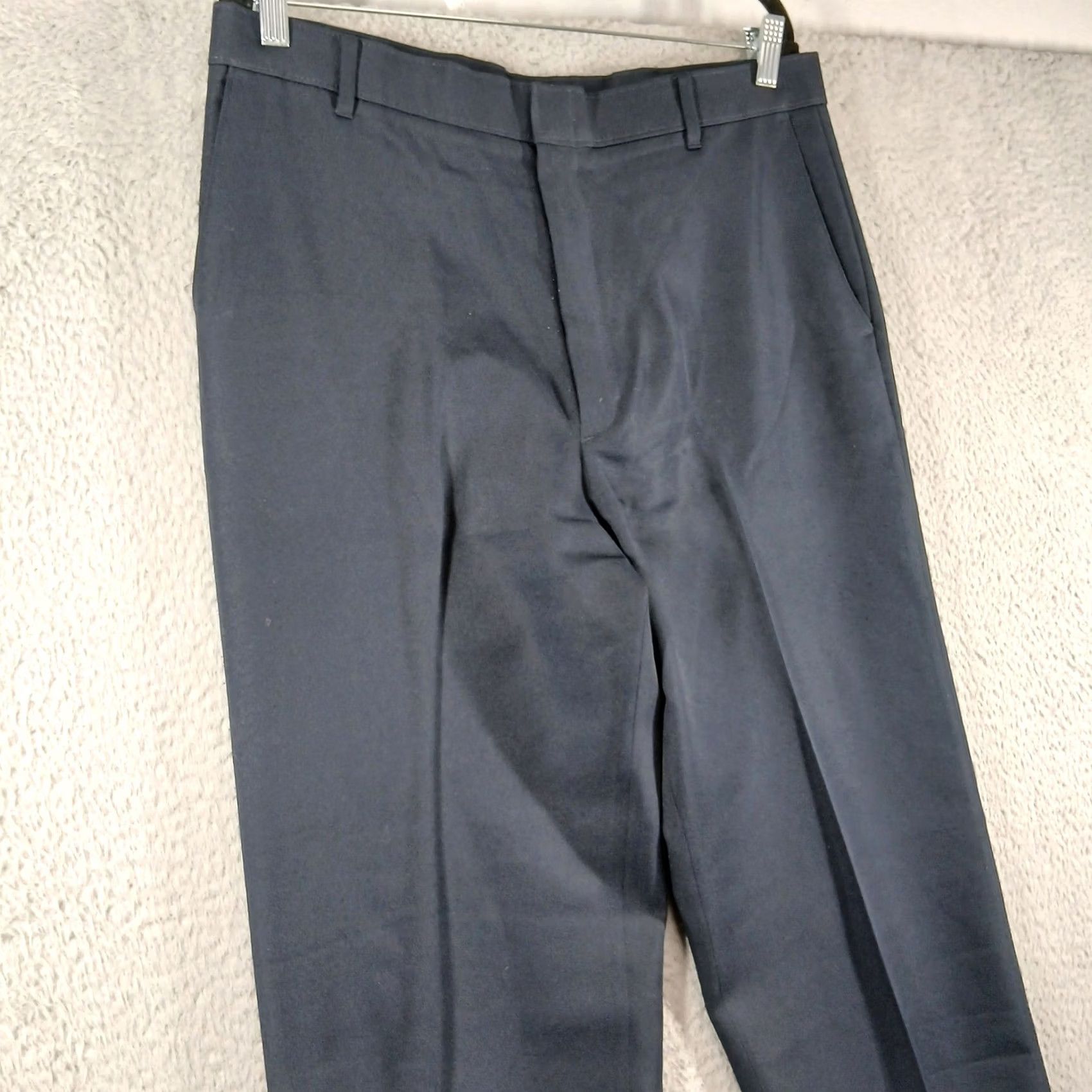 Levi's VINTAGE Levi's Action Slacks Mens 36x34 Blue Dacron Polyester Dress Pants EUC Size US 36 / EU 52 - 7 Thumbnail