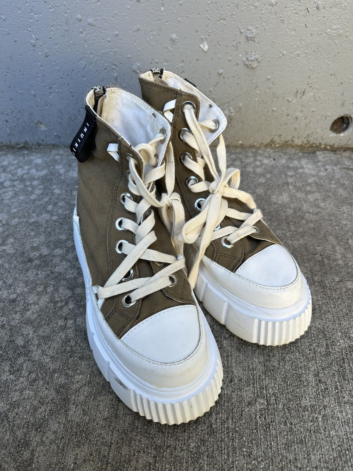 Other Inuikii Matilda Canvas High Sneakers Size US 8 / IT 38 - 1 Thumbnail