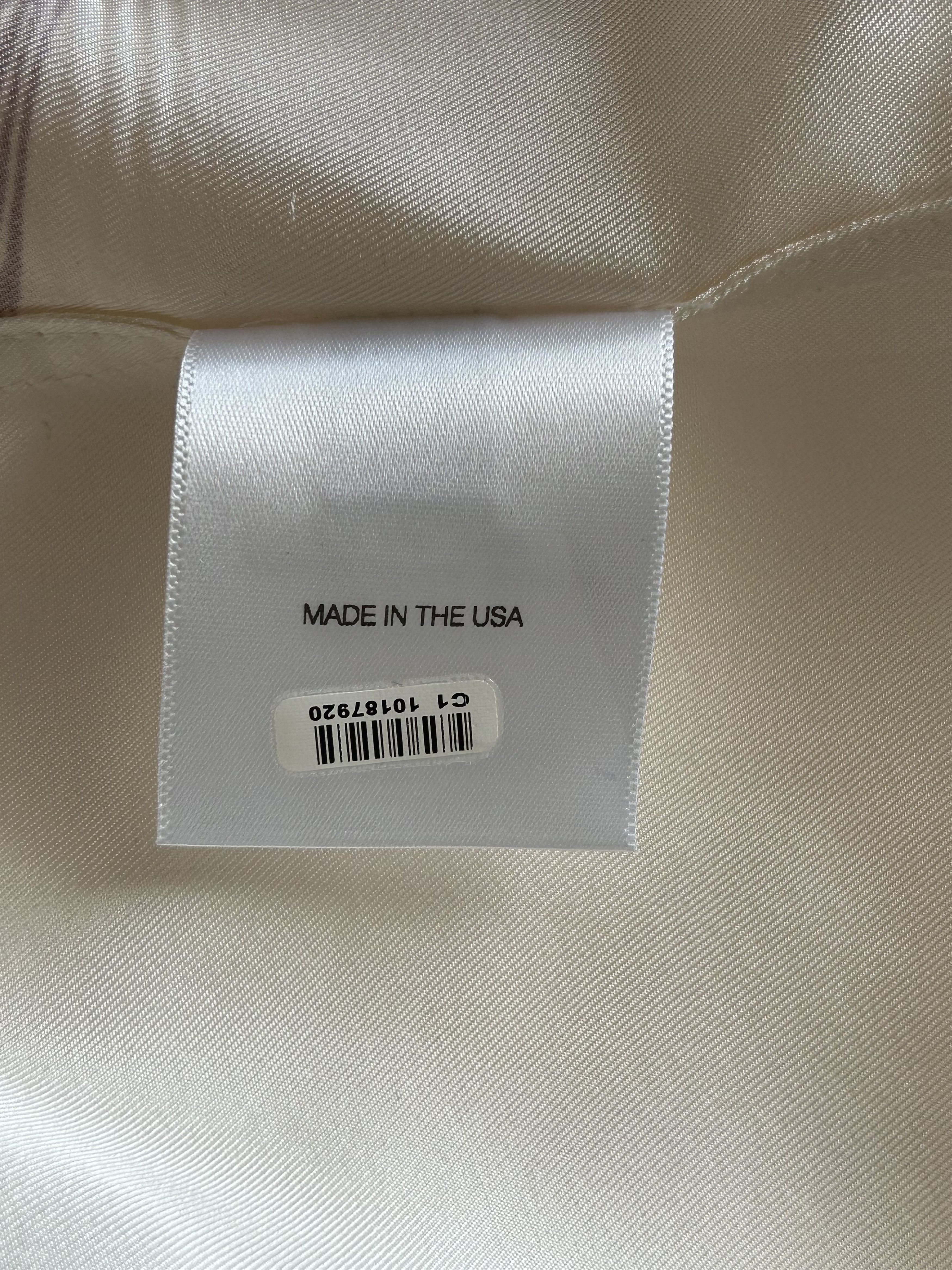 Enfants Riches Deprimes White & Red Rat Palace Silk Button Up Shirt Size US XL / EU 56 / 4 - 5 Thumbnail