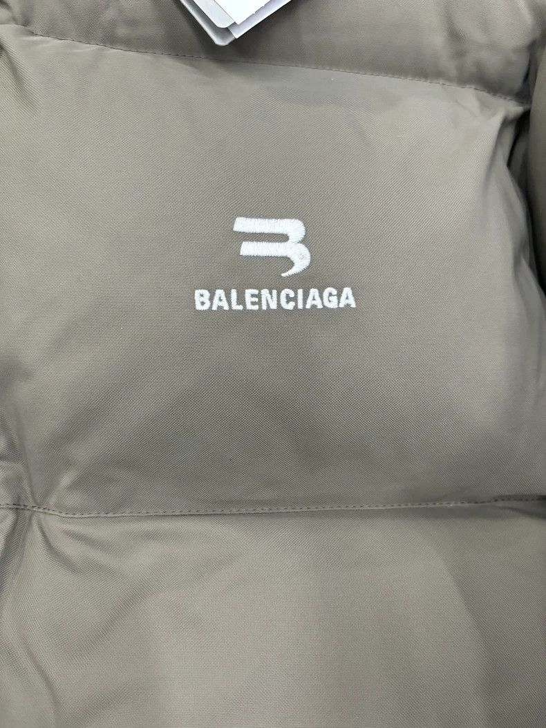 Balenciaga Double-hook sportyb cotton jacket coat