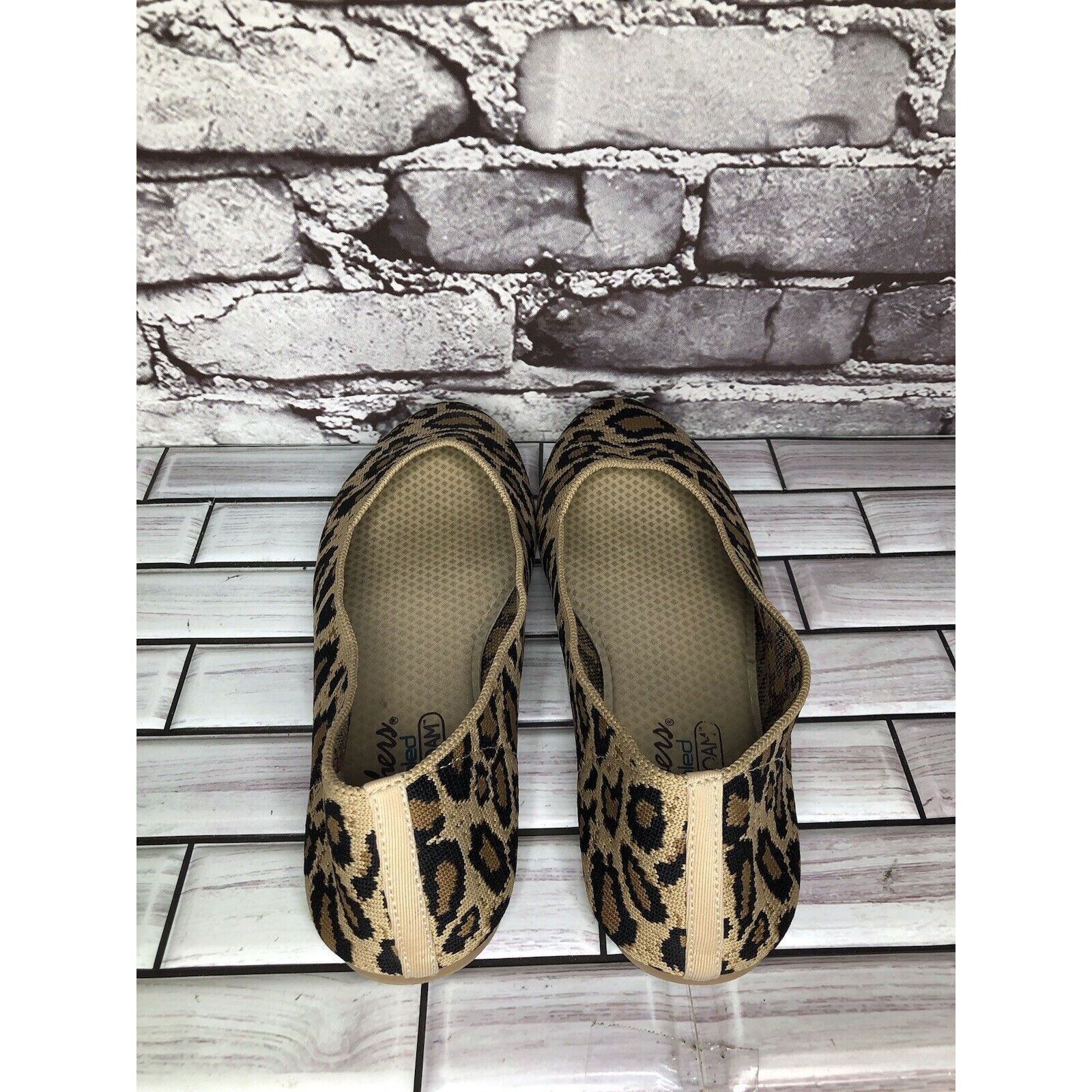 SKECHERS Skechers Air Cooled Memory Foam Leopard Textile Stretch Poin Size US 9 / IT 39 - 7 Thumbnail