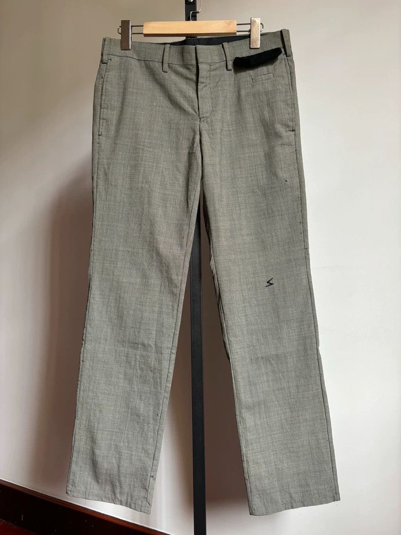 undercover size 2 09 SS houndstooth straight leg trousers 2