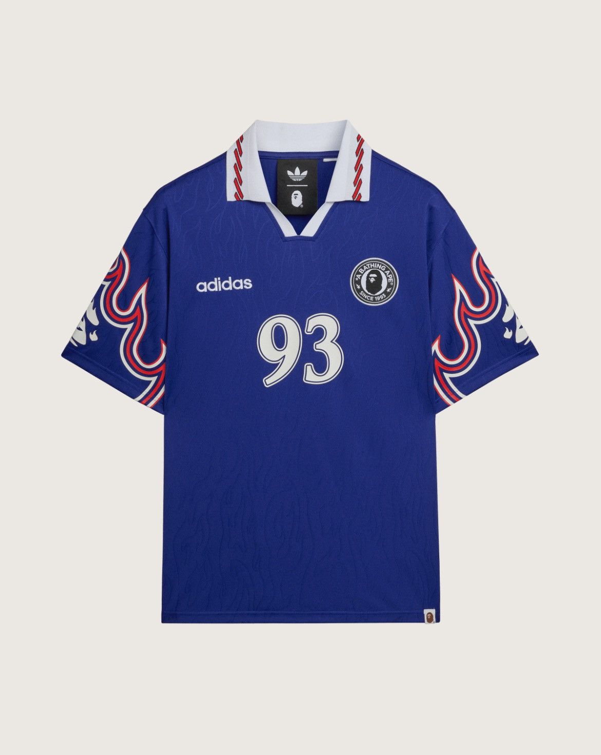 Adidas × Bape Bape Adidas Flame Jersey Size US M / EU 48-50 / 2 - 1 Thumbnail