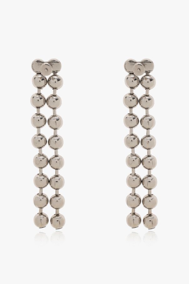 Balenciaga o1bcso1str1024 Size: OS / Skate Pendant Earrings in Silver Size ONE SIZE - 3 Thumbnail