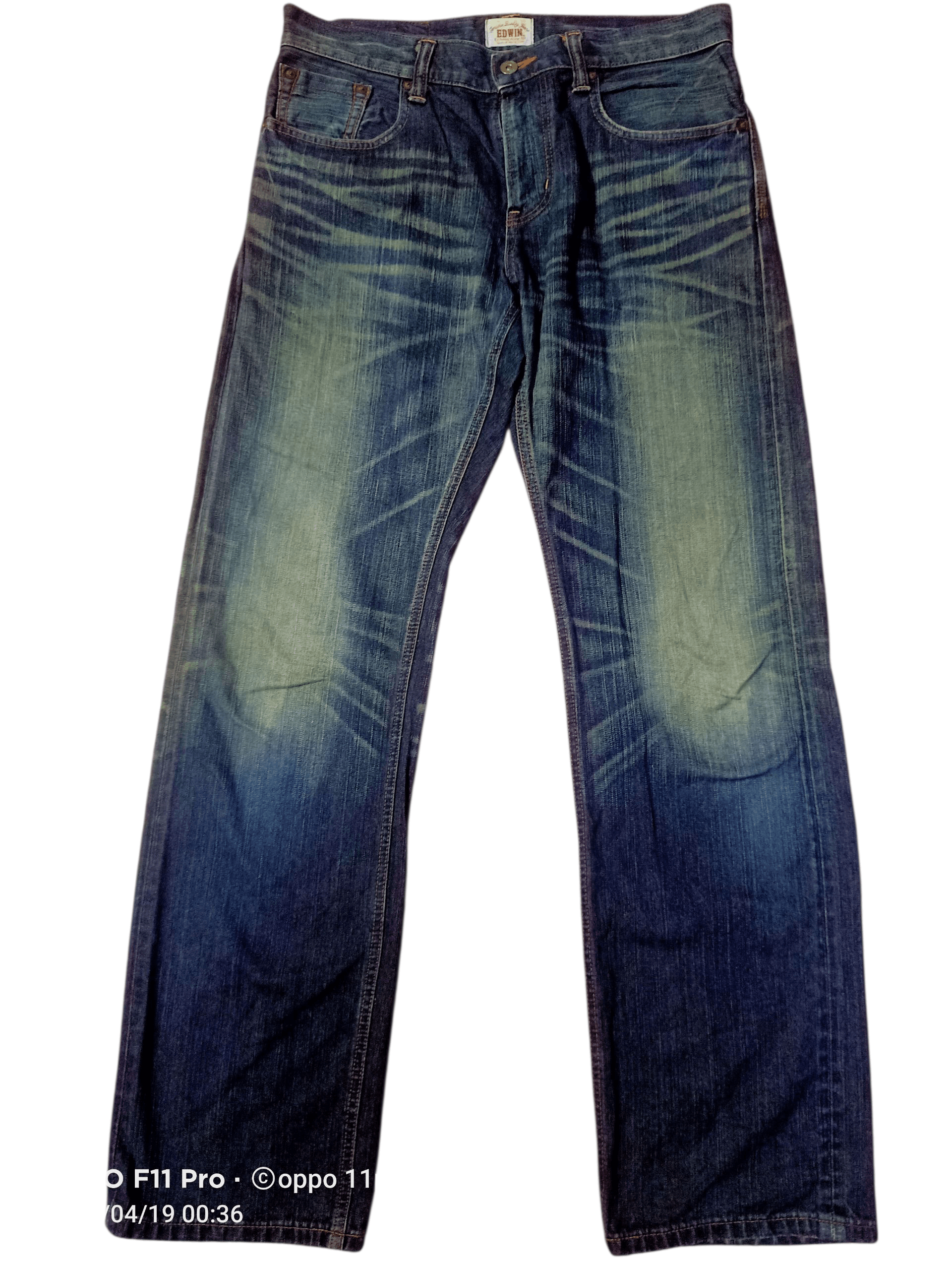 Japanese Brand 💥Vintage Edwin 404XV Flare Denim Men 💥 Size US 34 / EU 50 - 4 Thumbnail