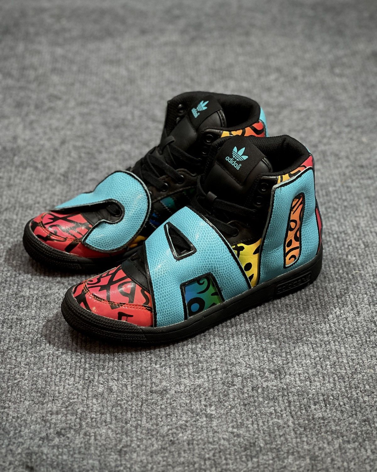 Adidas Jeremy Scott Letters | Grailed