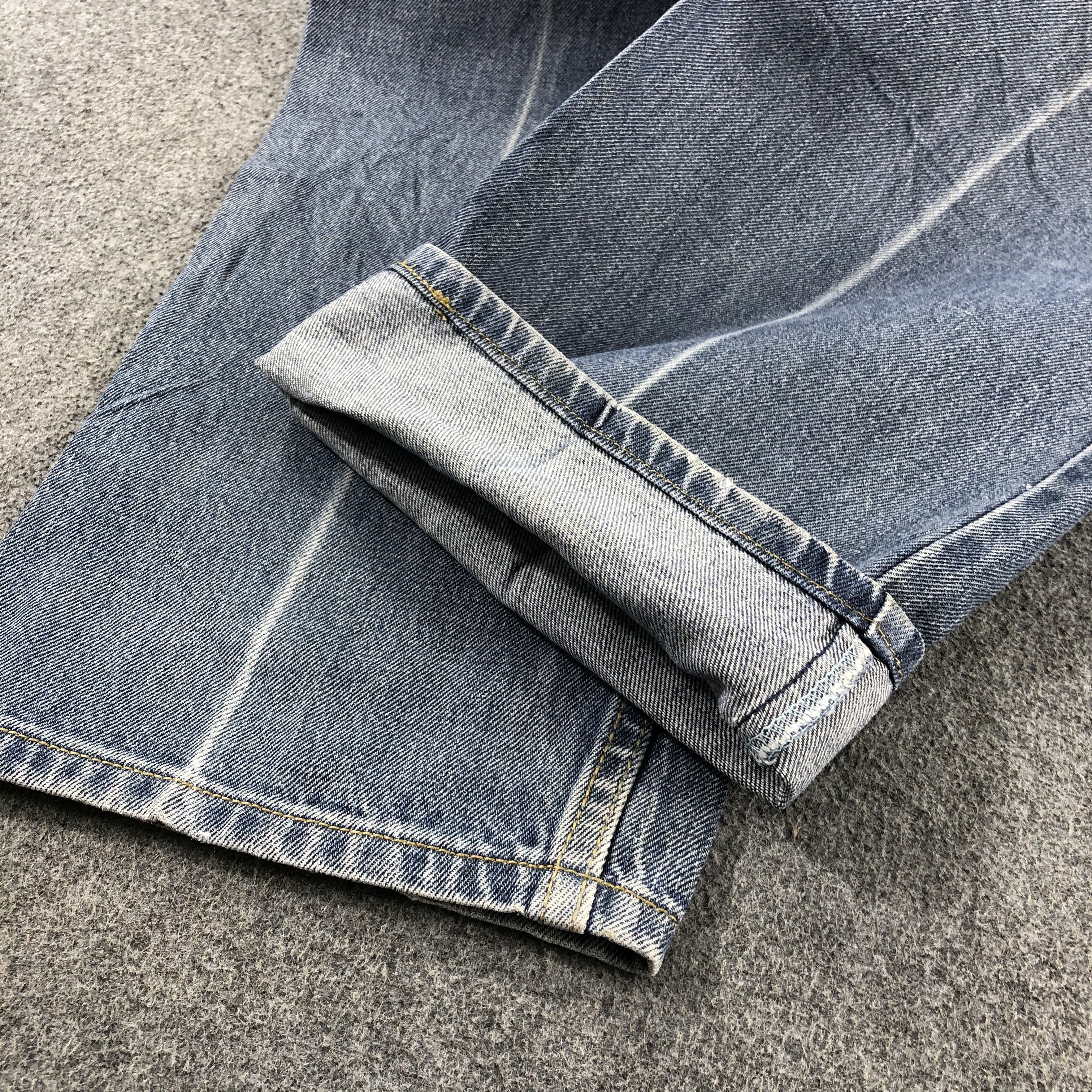 Levi's Vintage Blue Wash Levis 550 Jeans-J2539 Size US 37 - 7 Thumbnail