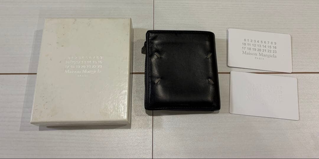 Maison Margiela 4 Stitch Motif Leather Wallet Size ONE SIZE - 1 Thumbnail