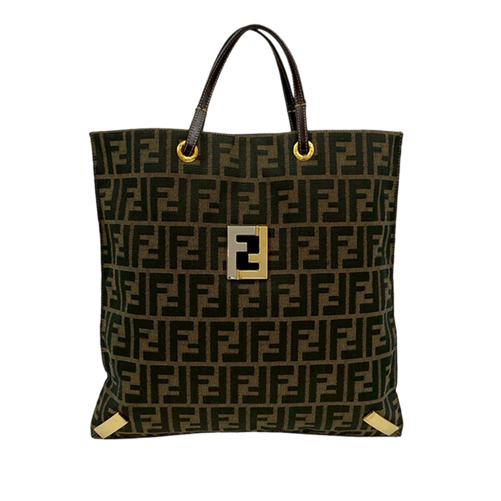 Fendi Fendi Zucca Canvas Tote Size ONE SIZE - 1 Thumbnail