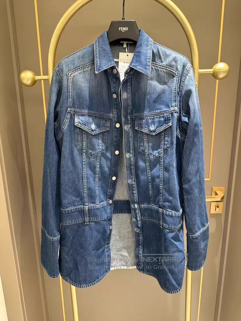 Loewe Loewe Denim jacket, made in Italy Size 4XL / US 24-26 - 1 Thumbnail