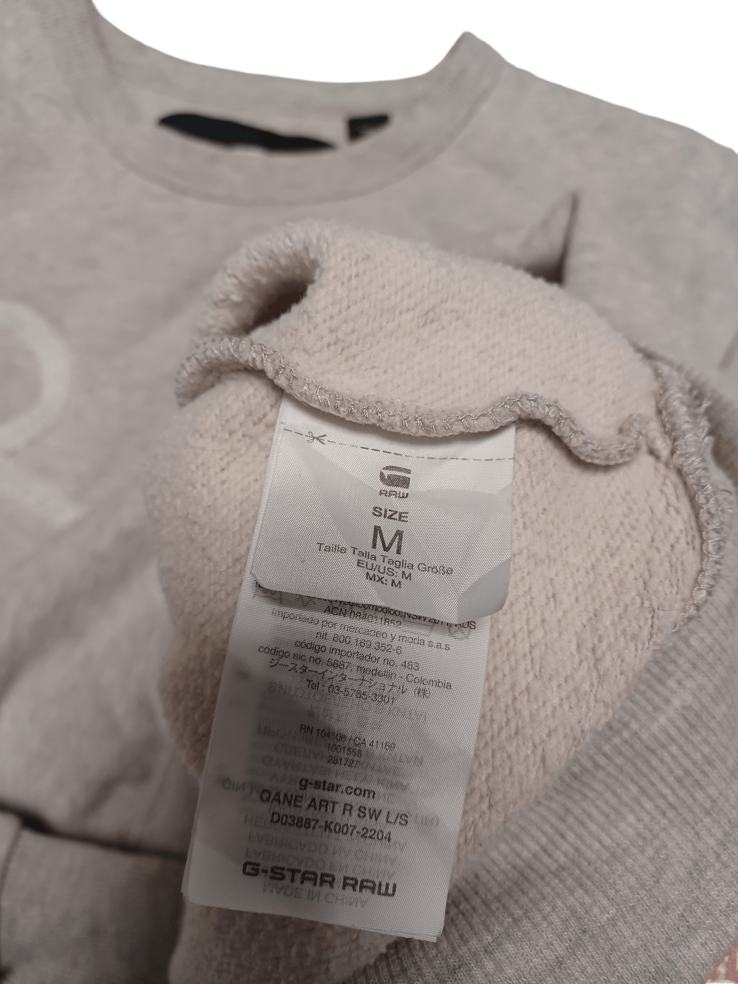G-Star G STAR RAW BIGLOGO SWEATSHIRT AVANT GARDE Size US M / EU 48-50 / 2 - 6 Thumbnail