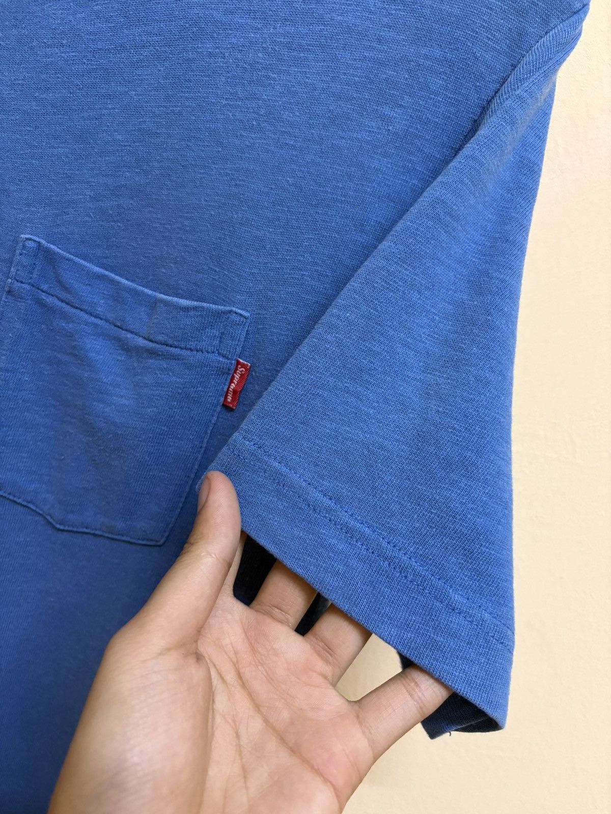 Supreme Supreme Blank Pocket Tee Size US S / EU 44-46 / 1 - 11 Thumbnail