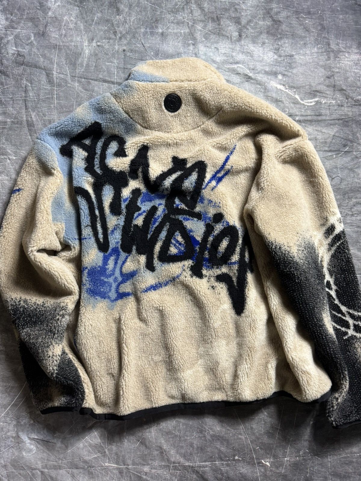Acne Studios Acne Studios Teddy Jacquard Jacket Size US M / EU 48-50 / 2 - 2 Thumbnail