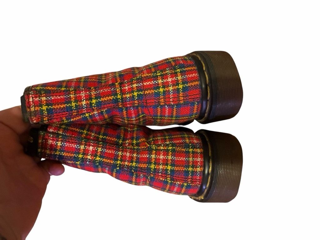 Dr. Martens Dr. Martens Red Plaid Boots Size 8 Size US 8 / IT 38 - 4 Thumbnail