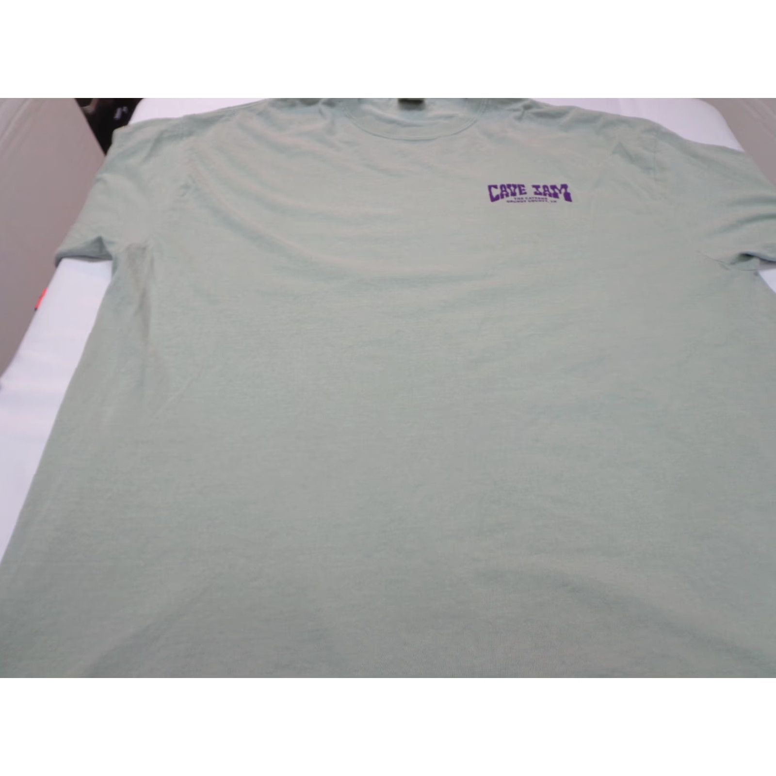 Comfort Colors Cave Jam 2024 Comfort Colors T-Shirt Green 3XL Men Short Sleeve Round Neck Cave Jam 2024 Concert T Shirt Mens Size US XXL / EU 58 / 5 - 4 Thumbnail