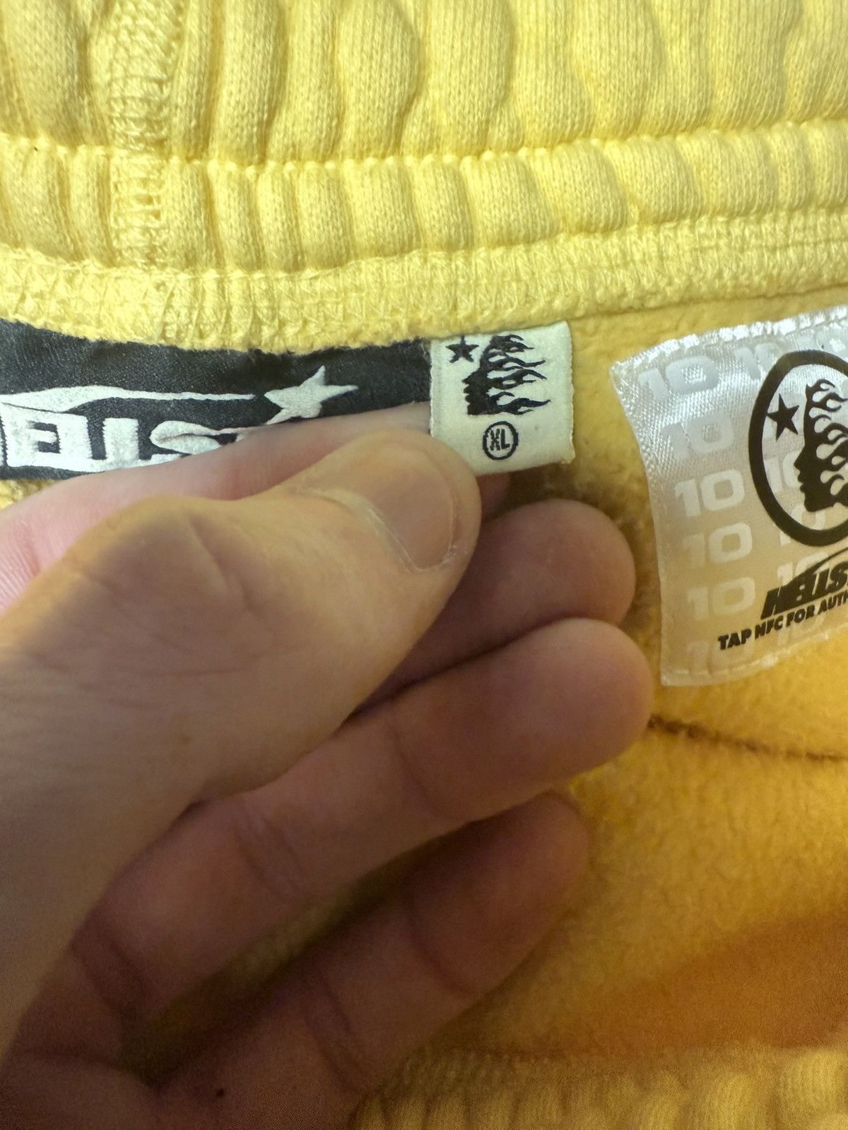 HELLSTAR Hellstar black/yellow baggy sweats Size US 36 / EU 52 - 2 Thumbnail