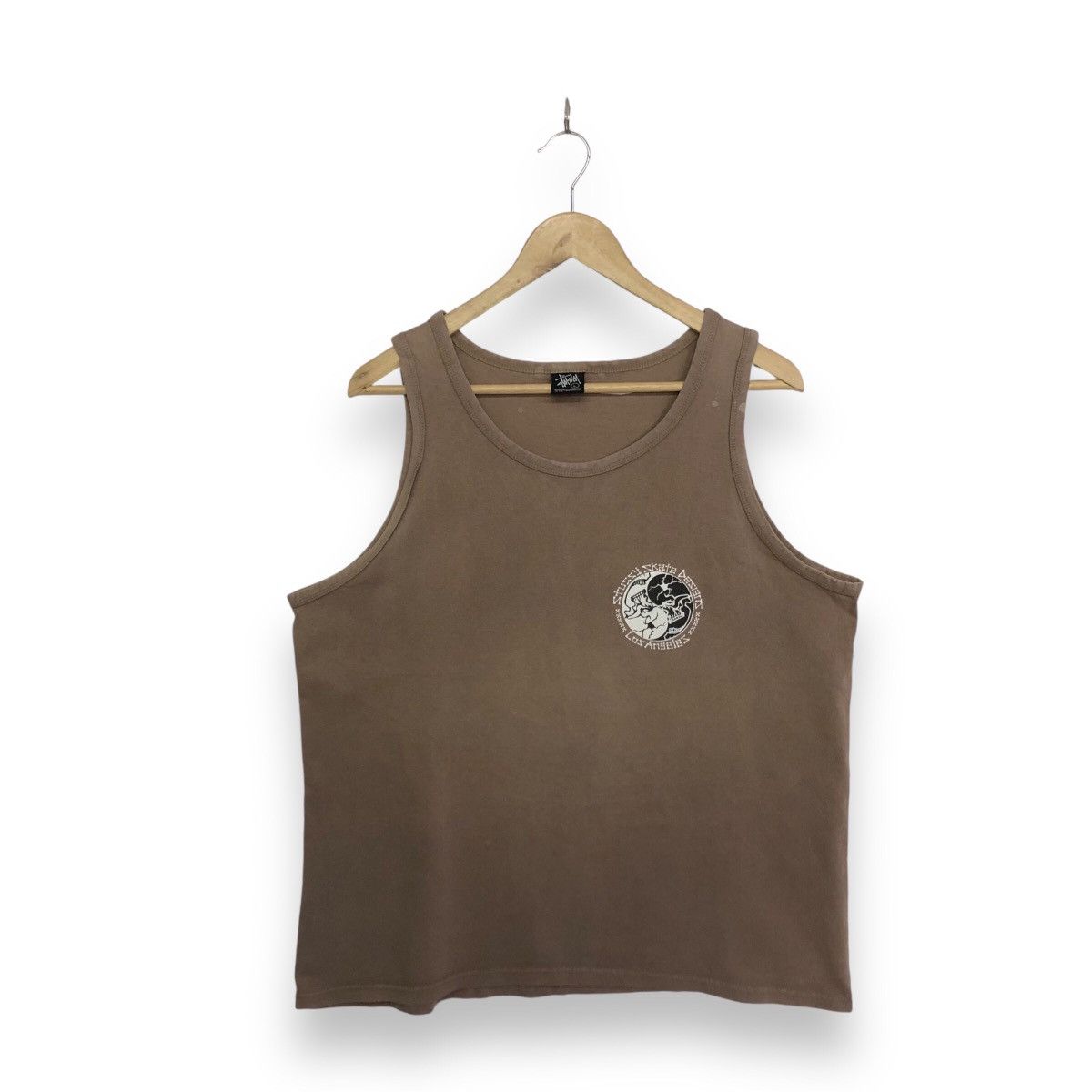Stussy Vintage Stussy Skate Design Los Angeles Backhitt Tanktops Size US L / EU 52-54 / 3 - 2 Thumbnail