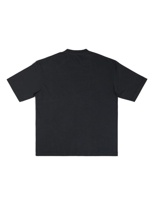 Balenciaga o1mt1gz0824 Cities Paris T-Shirt Medium Fit in Black Size US L / EU 52-54 / 3 - 2 Thumbnail