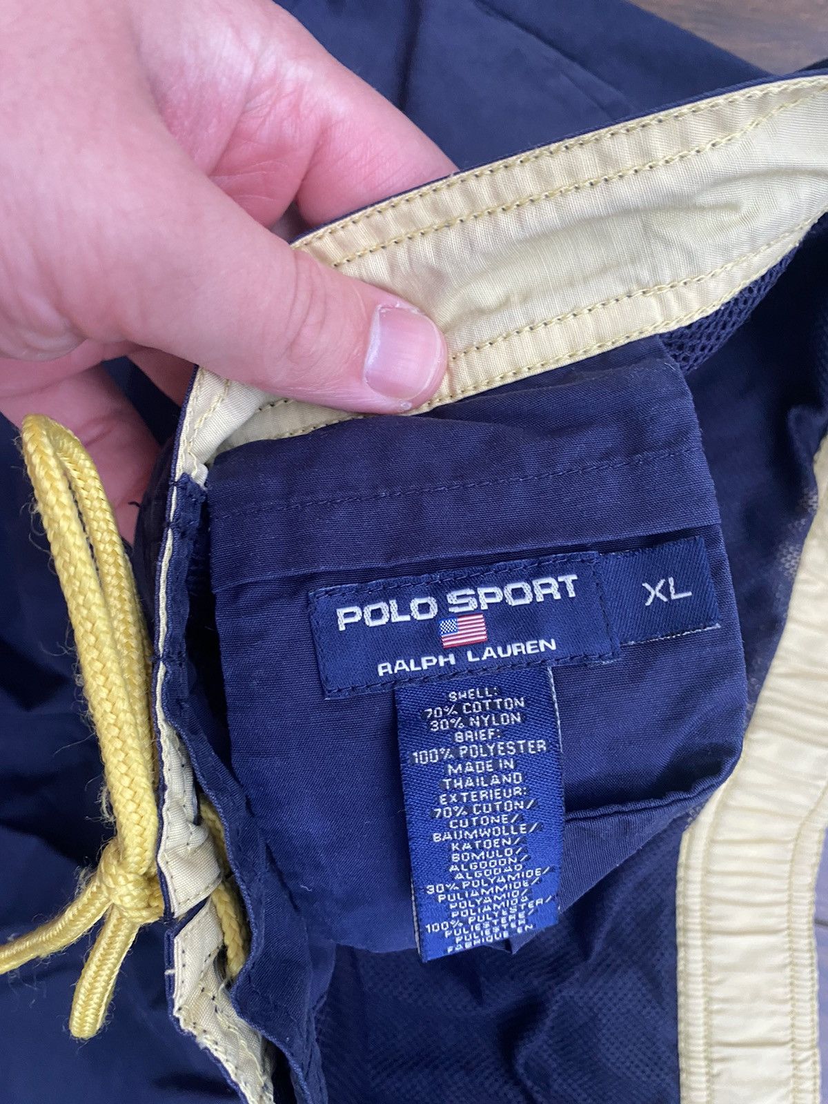 Polo Ralph Lauren Vintage Polo Ralph Lauren Sport DriFit Swim Shorts Size US 36 / EU 52 - 7 Thumbnail