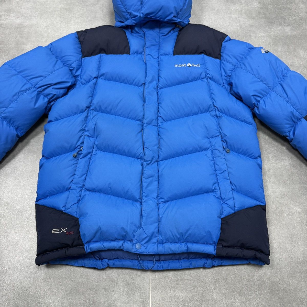 Montbell Montbell EX800 Blue Down Windstopper Jacket Men Size L Size US L / EU 52-54 / 3 - 6 Thumbnail