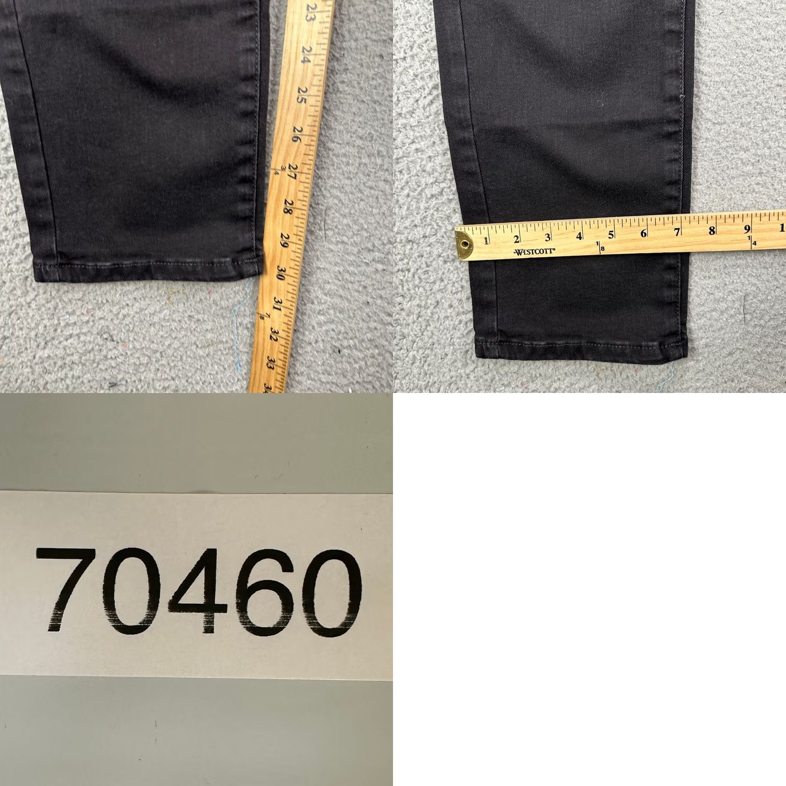 Lucky Brand Lucky Brand 412 Men Slim Fit Jeans 32X30 Black Denim Athletic Pocket 5 Pocket Stretch NEW Size US 32 / EU 48 - 9 Thumbnail
