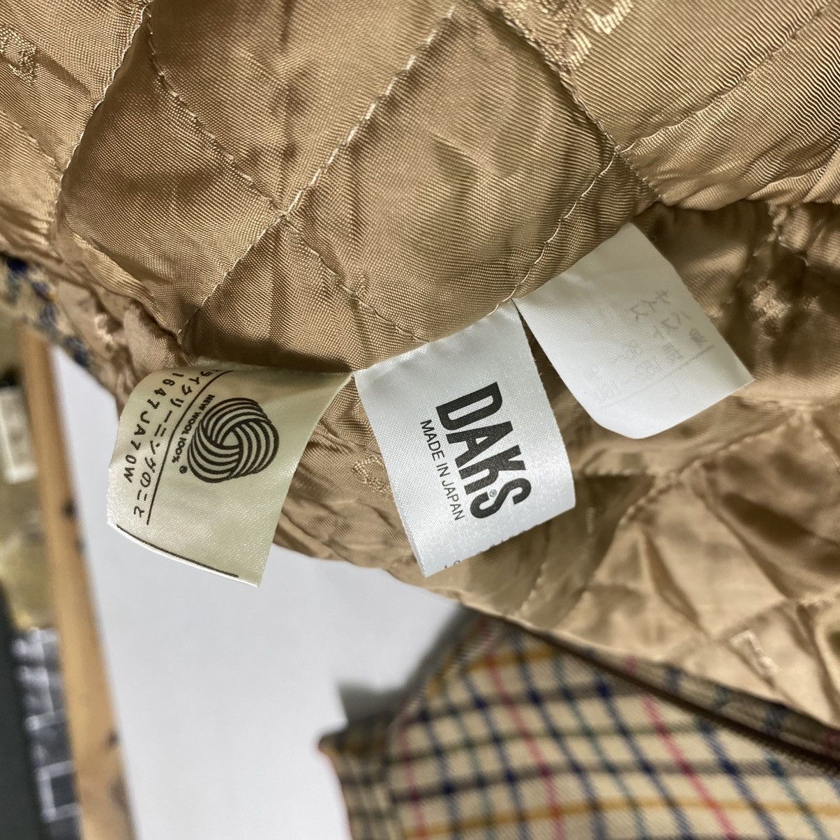 DAKS Vintage Daks England Wool Zipper/Button Jacket L Size Size US L / EU 52-54 / 3 - 8 Thumbnail