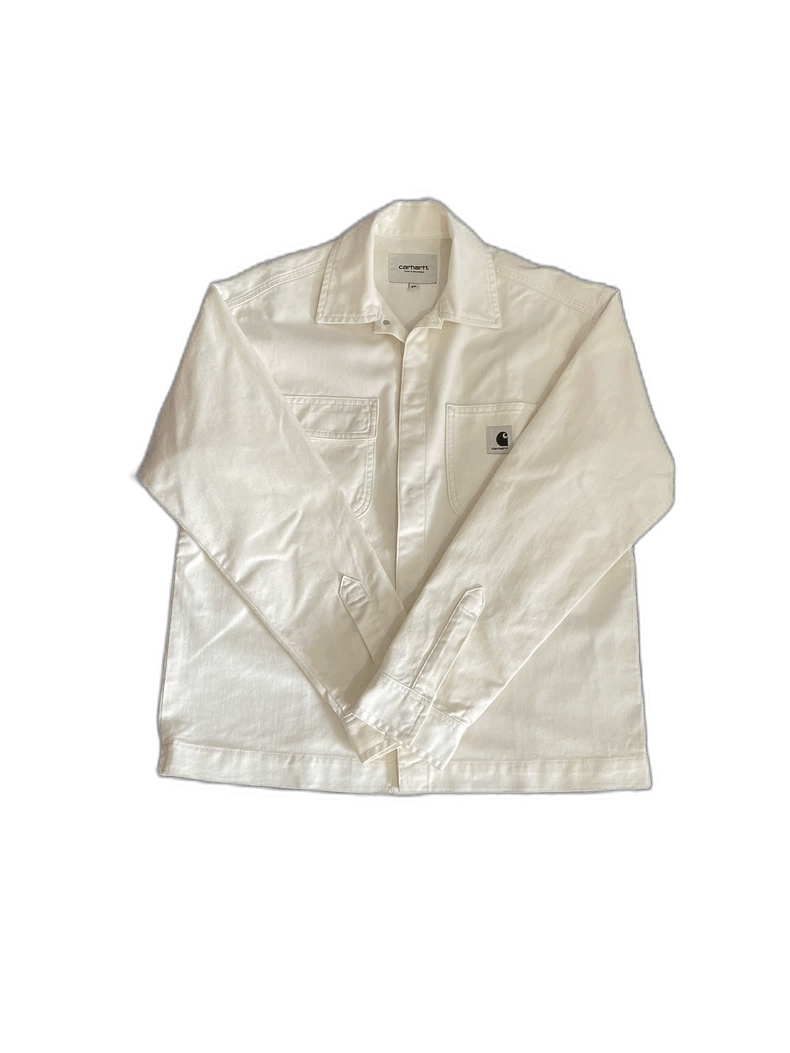 Carhartt Carhartt Denim Jacket in White Color Size US L / EU 52-54 / 3 - 1 Thumbnail
