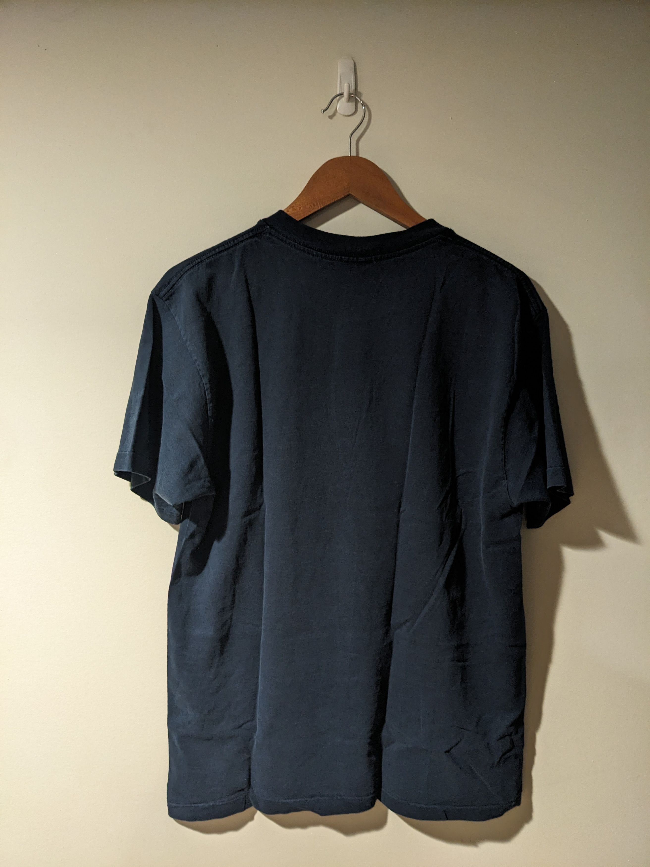 Vintage Vintage 1996 Wolf Snow Animal Nature Blue Large T-Shirt Size US L / EU 52-54 / 3 - 6 Thumbnail