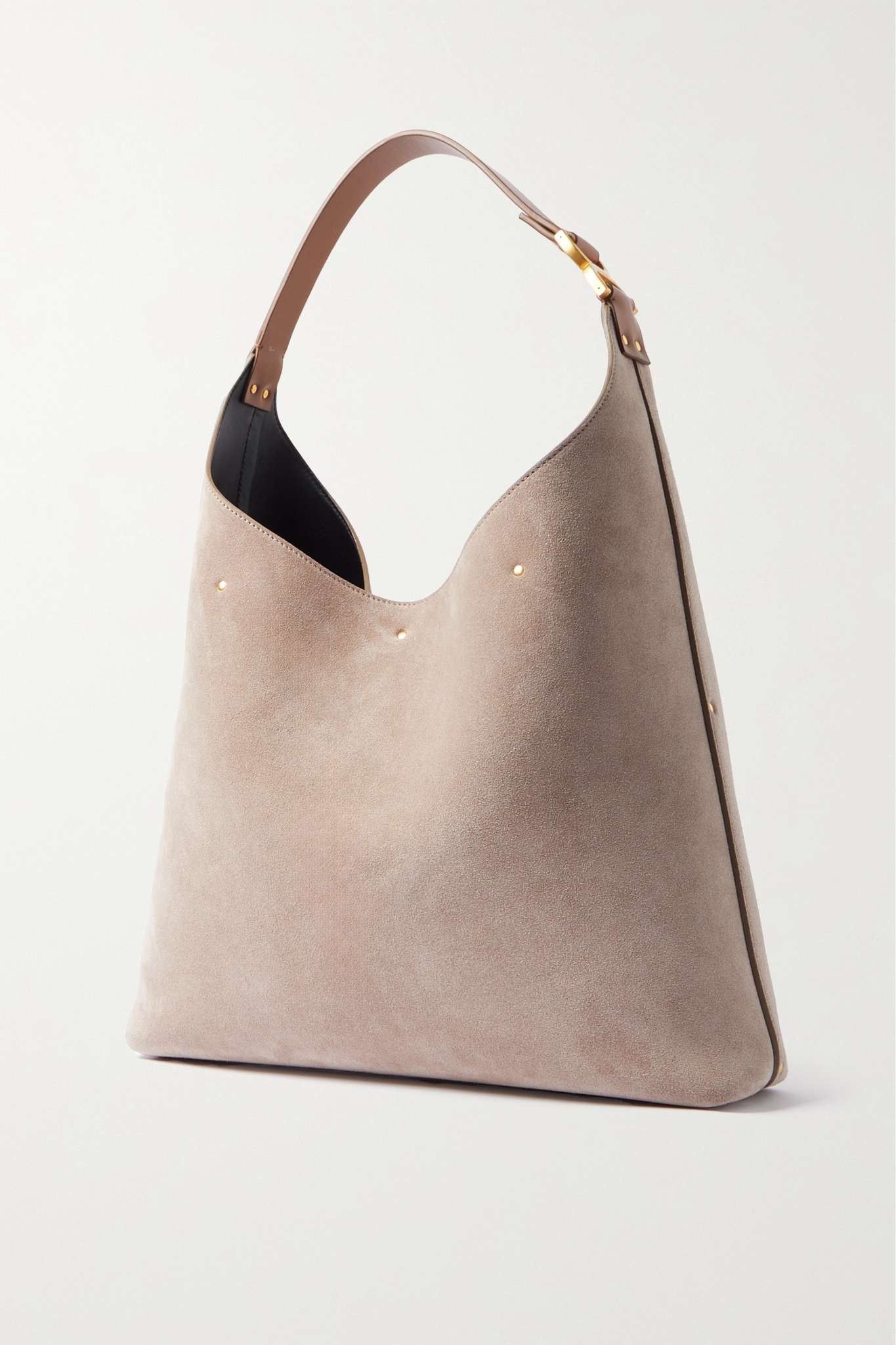 Chloe oc11z0525 Size: OS / Marcie Trimmed Suede Shoulder Bag Size ONE SIZE - 3 Thumbnail