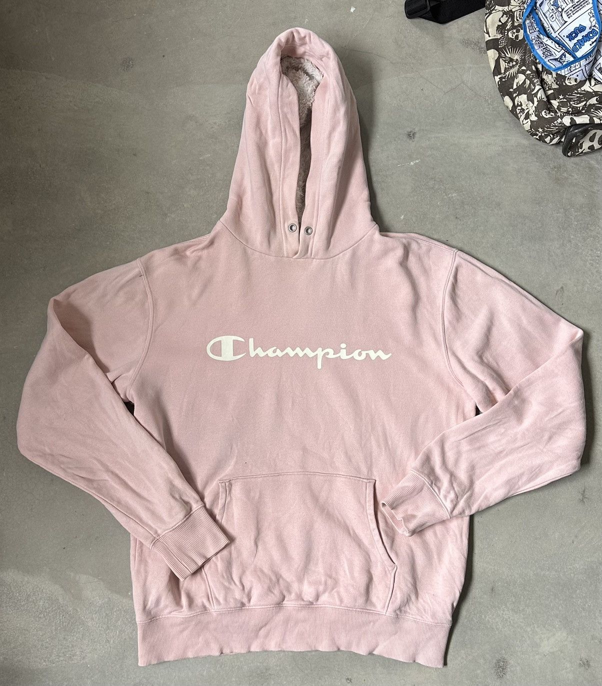 Champion CHAMPION FUR INNER HOOD HOODIE Size US M / EU 48-50 / 2 - 1 Thumbnail