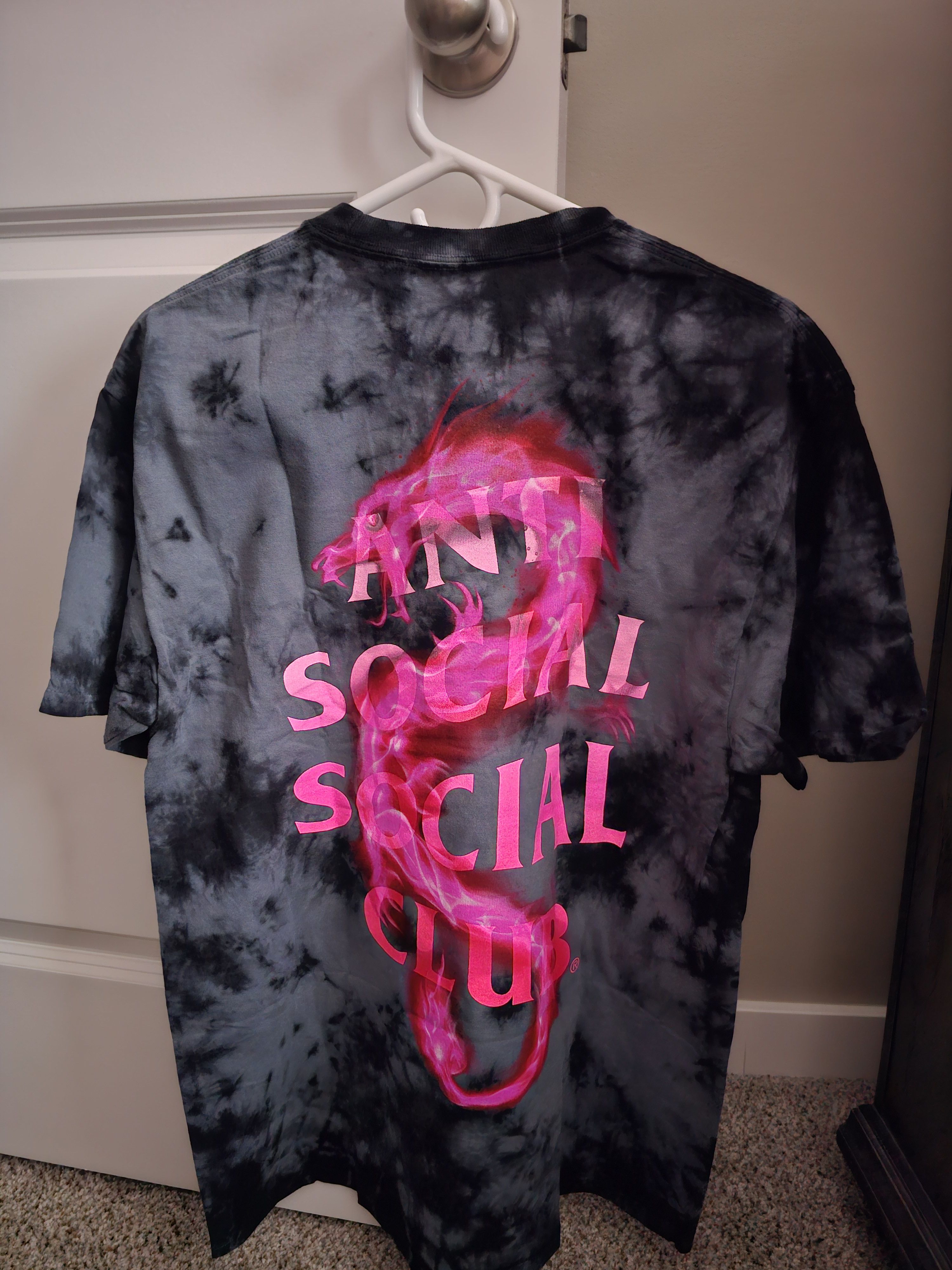 Anti Social Social Club Anti Social Club Mens Short Sleeve T-shirt Size US L / EU 52-54 / 3 - 4 Thumbnail
