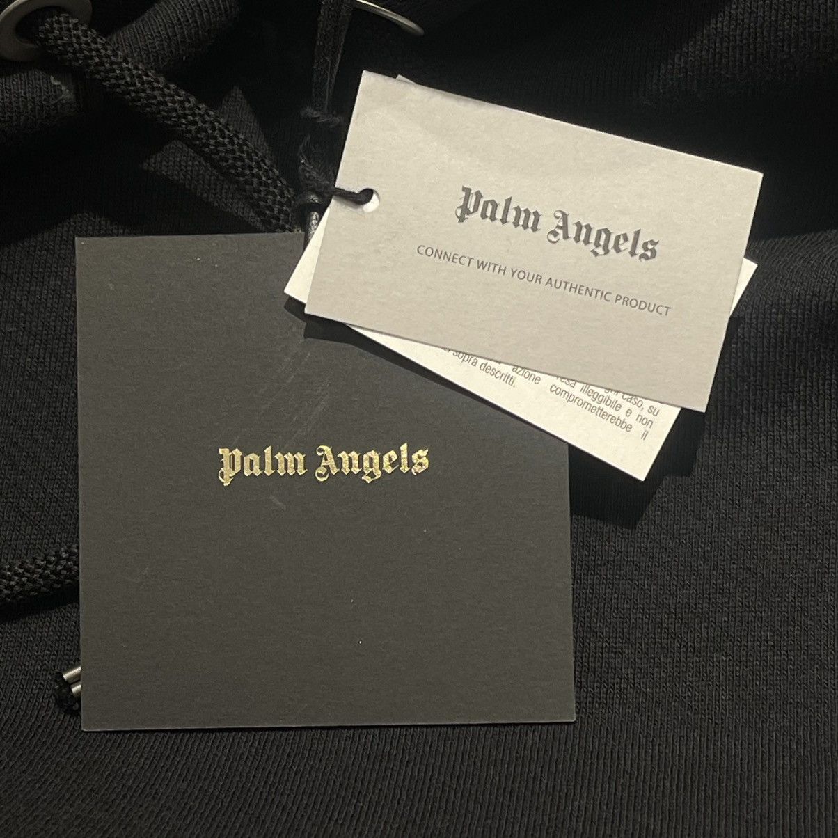 Palm Angels Palm Angels Logo Hoodie Black Size US M / EU 48-50 / 2 - 6 Thumbnail