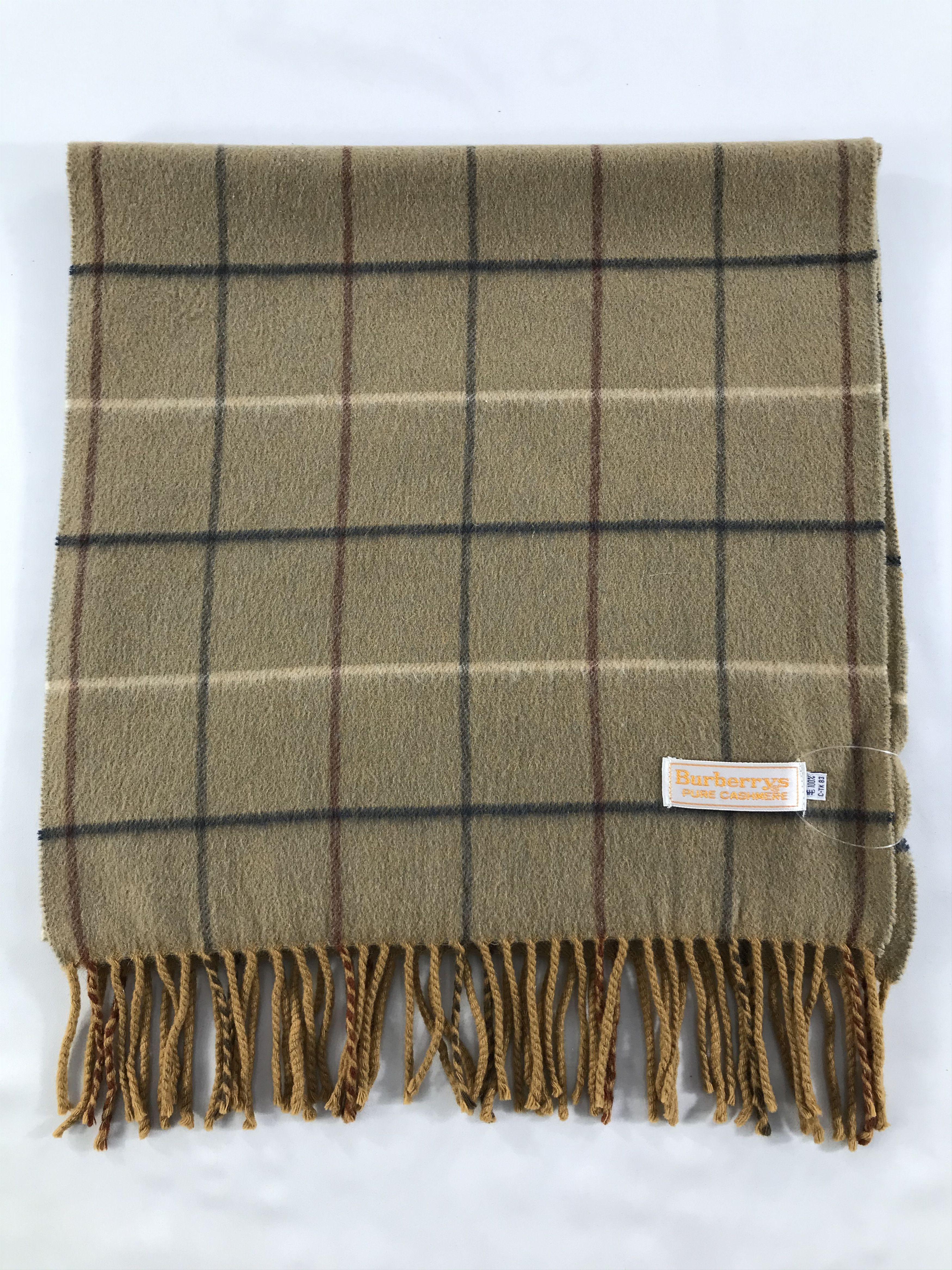 Burberry Vintage Burberry Scarf/Muffler/Neckwear MF1371 Size ONE SIZE - 2 Thumbnail