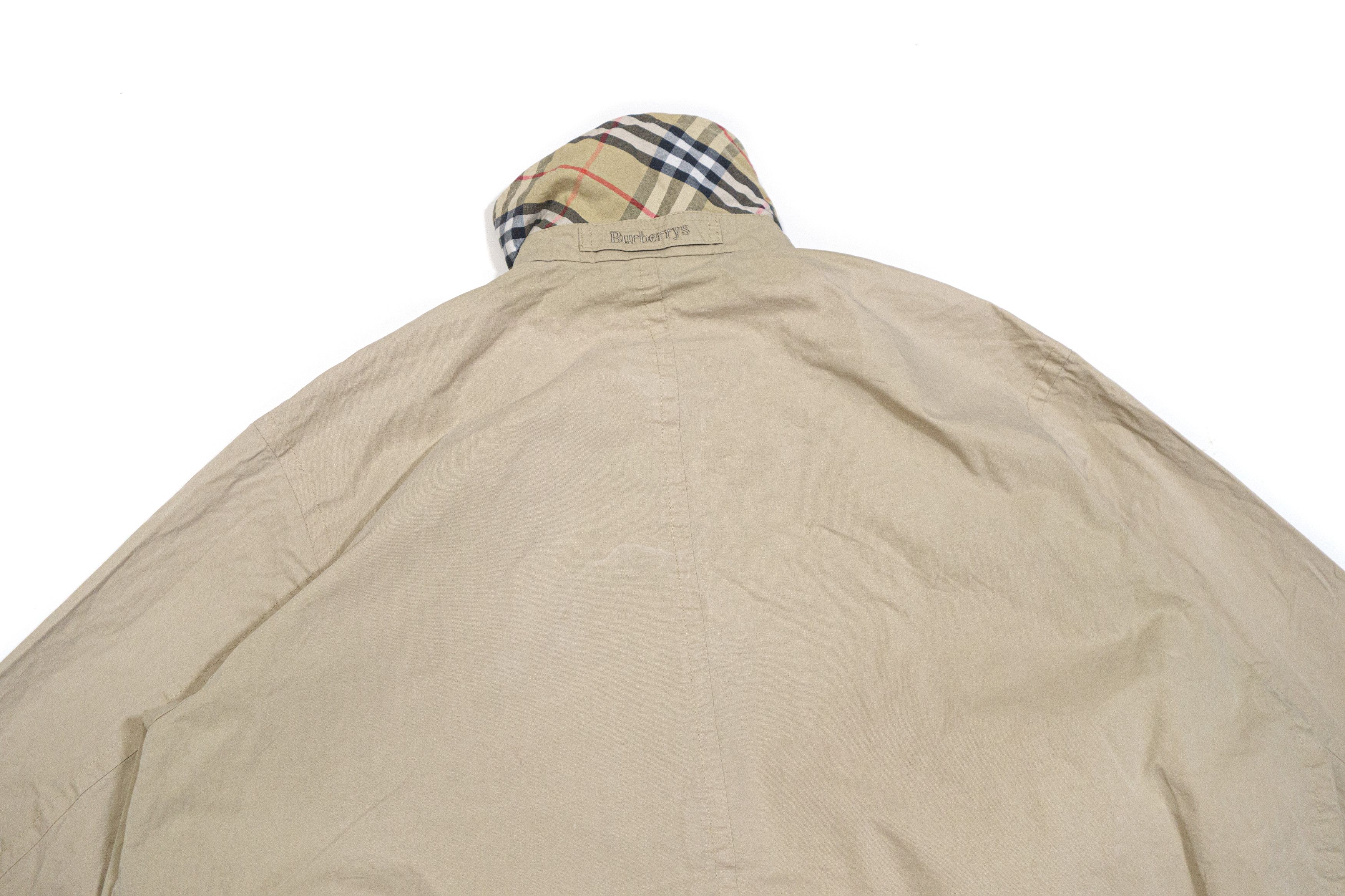 Burberry 90S Nova Check Inside Coat Vintage Size S / US 4 / IT 40 - 6 Thumbnail