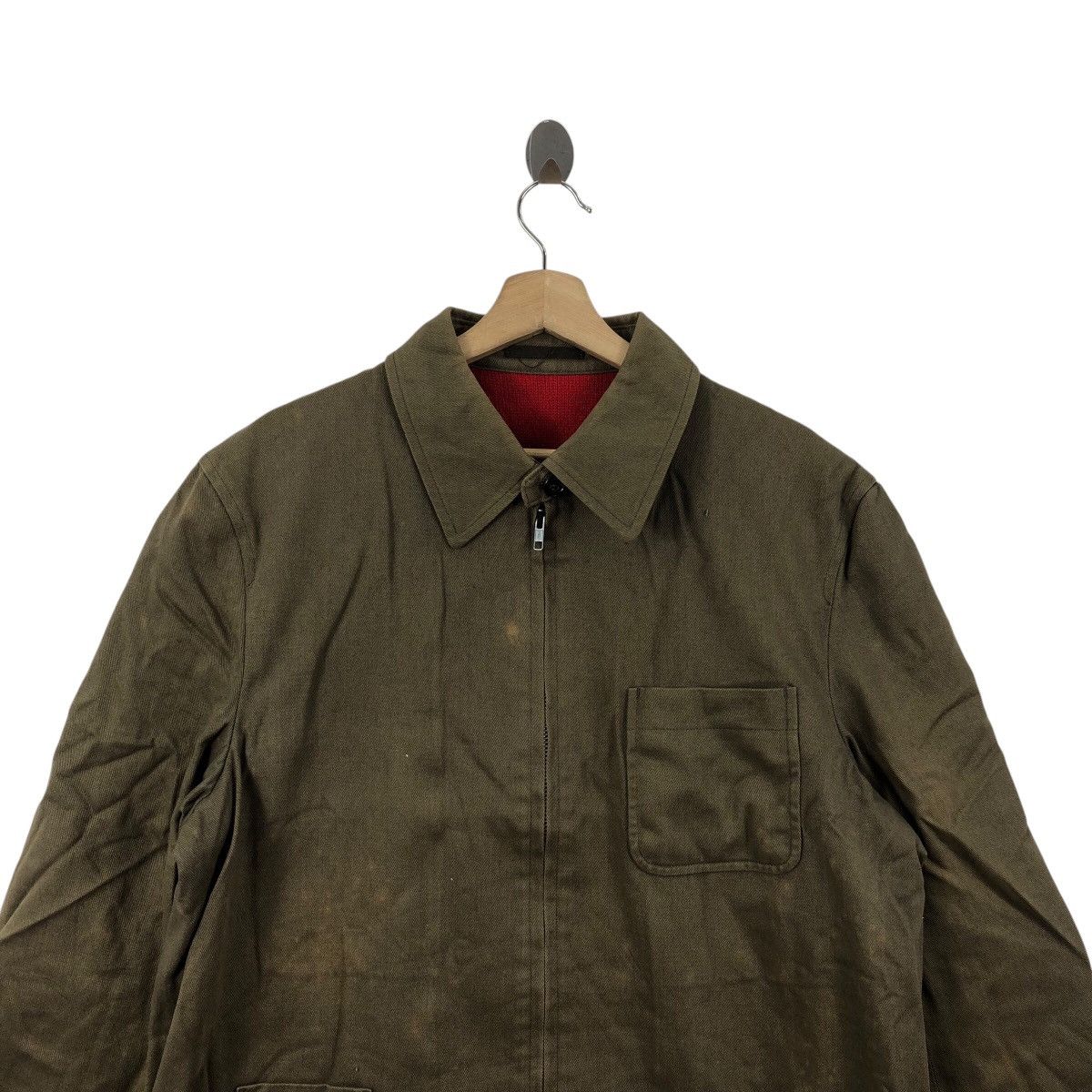 Vintage COMME DES GARCONS HOMME AD1997 Full Zip Coat Jacket