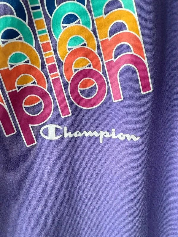 Champion Champion Purple Tank Top Rainbow Logo Size L Size L / US 10 / IT 46 - 3 Thumbnail