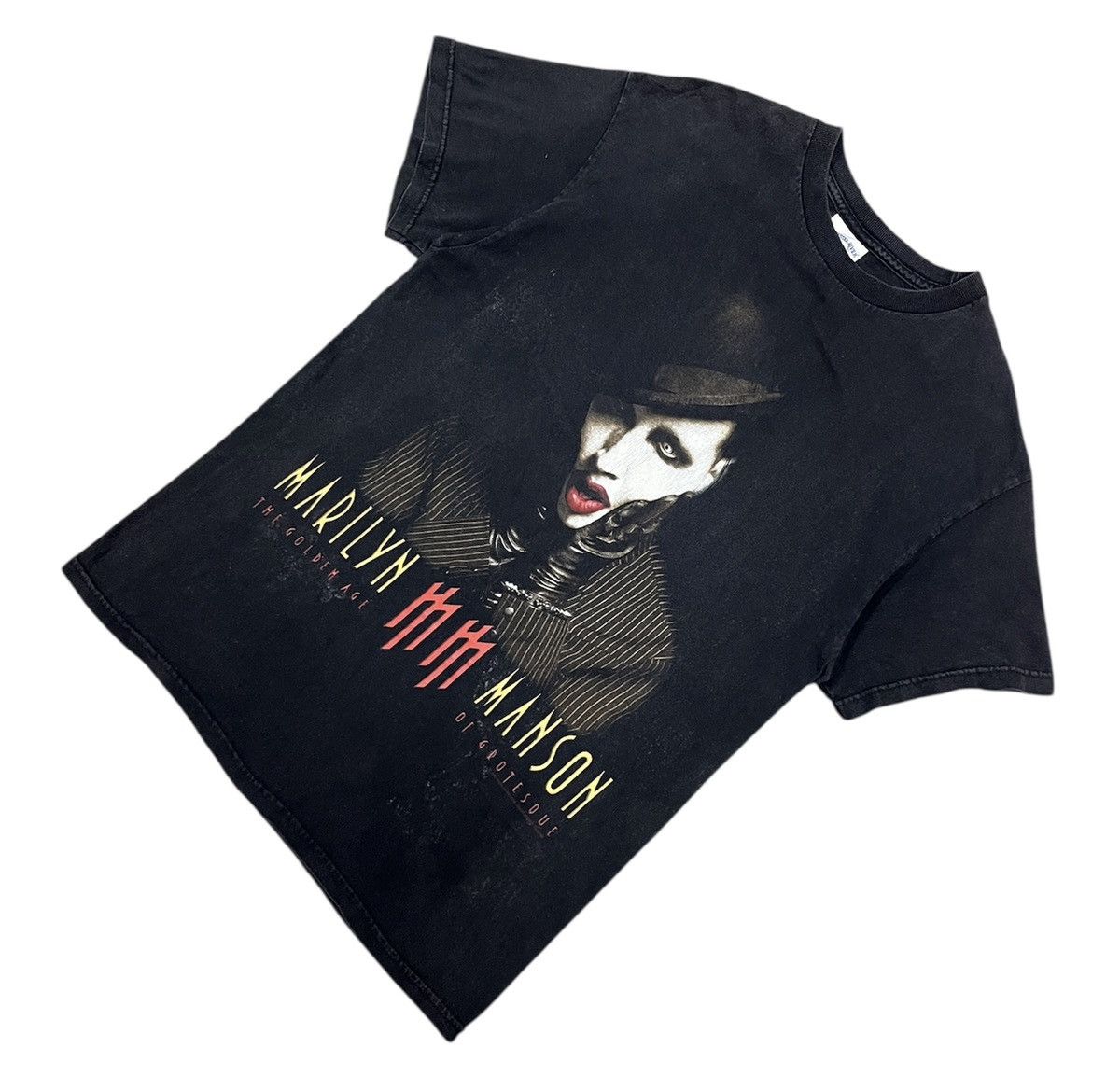 Band Tees Vintage y2k marilyn manson Size US M / EU 48-50 / 2 - 2 Thumbnail