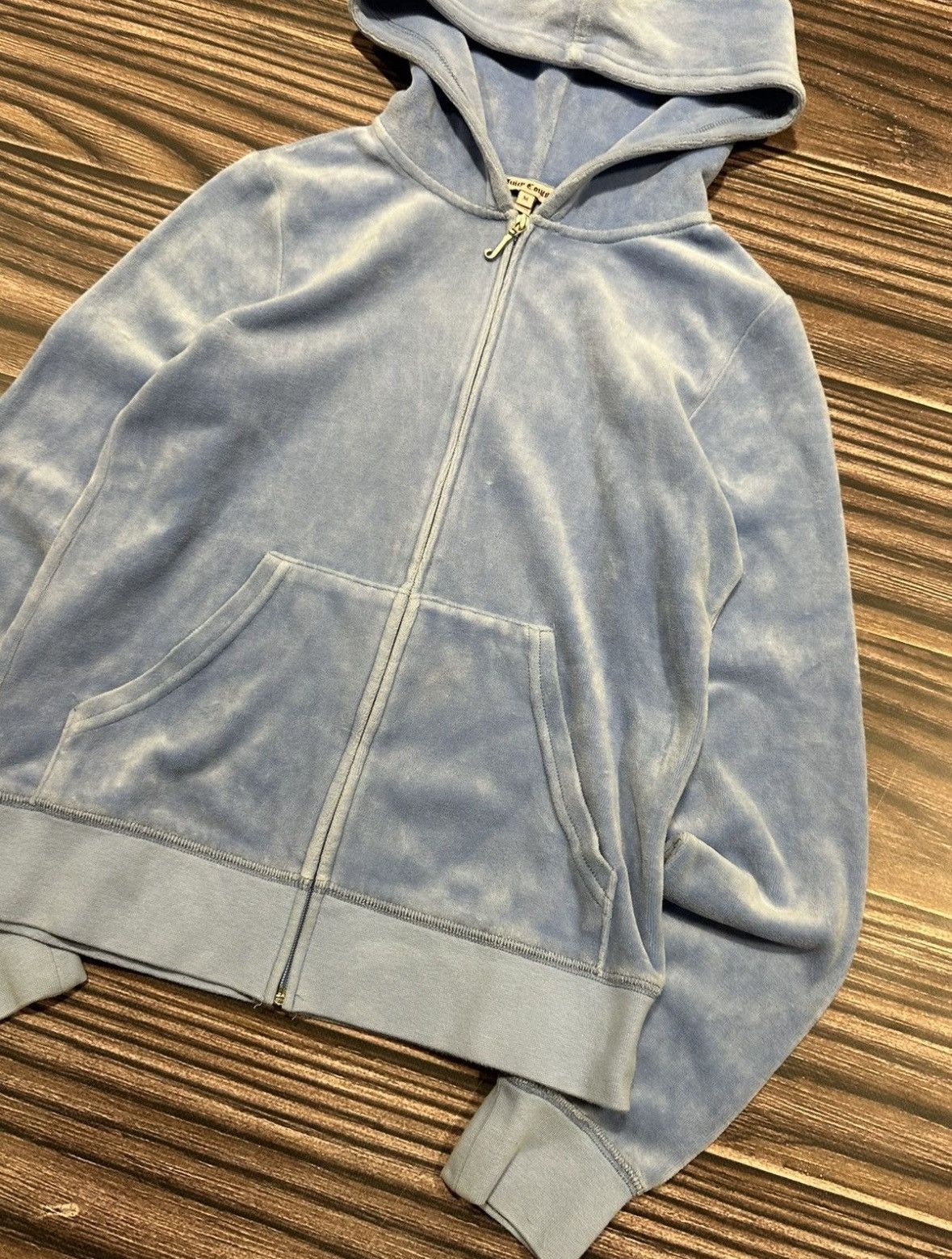Juicy Couture × Vintage Vintage Zip hoodie Juicy Couture Streetwear Size M / US 6-8 / IT 42-44 - 5 Thumbnail