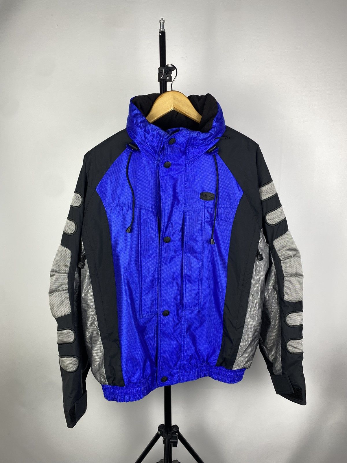 Fila × Vintage Vintage 90s Outdoor Ninja FILA winter zip jacket y2k Size US M / EU 48-50 / 2 - 1 Thumbnail
