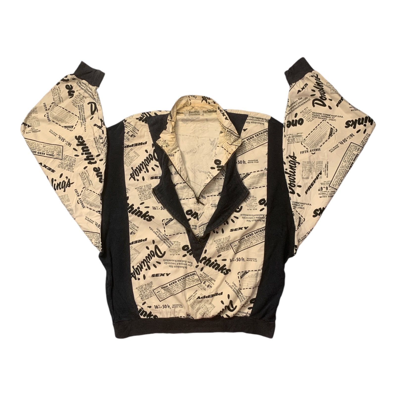 Japanese Brand × Vintage Rare Design Vintage Paz Club Fullprint Sweater Size L / US 10 / IT 46 - 4 Thumbnail