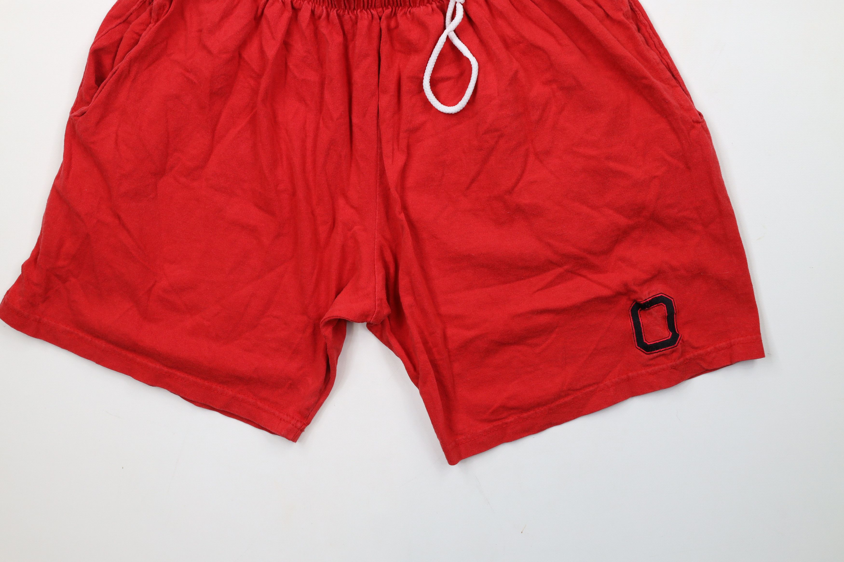 Vintage Vintage 90s State University Above Knee Shorts Cotton USA Size US 34 / EU 50 - 4 Thumbnail