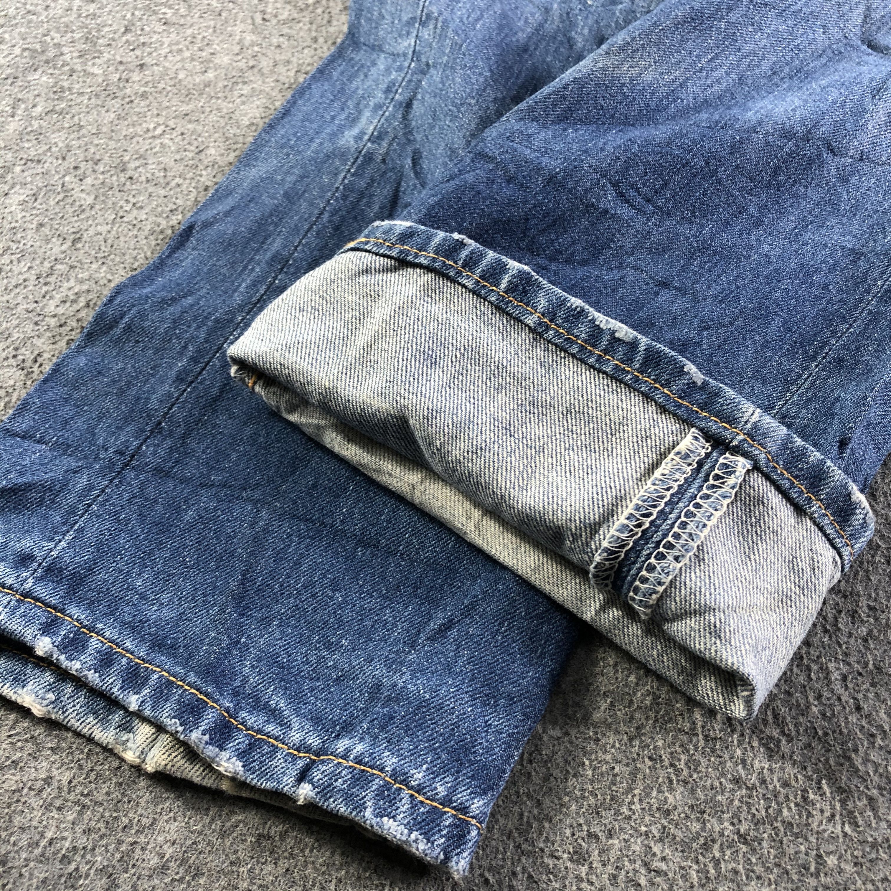 Levi's Vintage Blue Wash Levis 505 Jeans-J3588 Size 31" - 7 Thumbnail