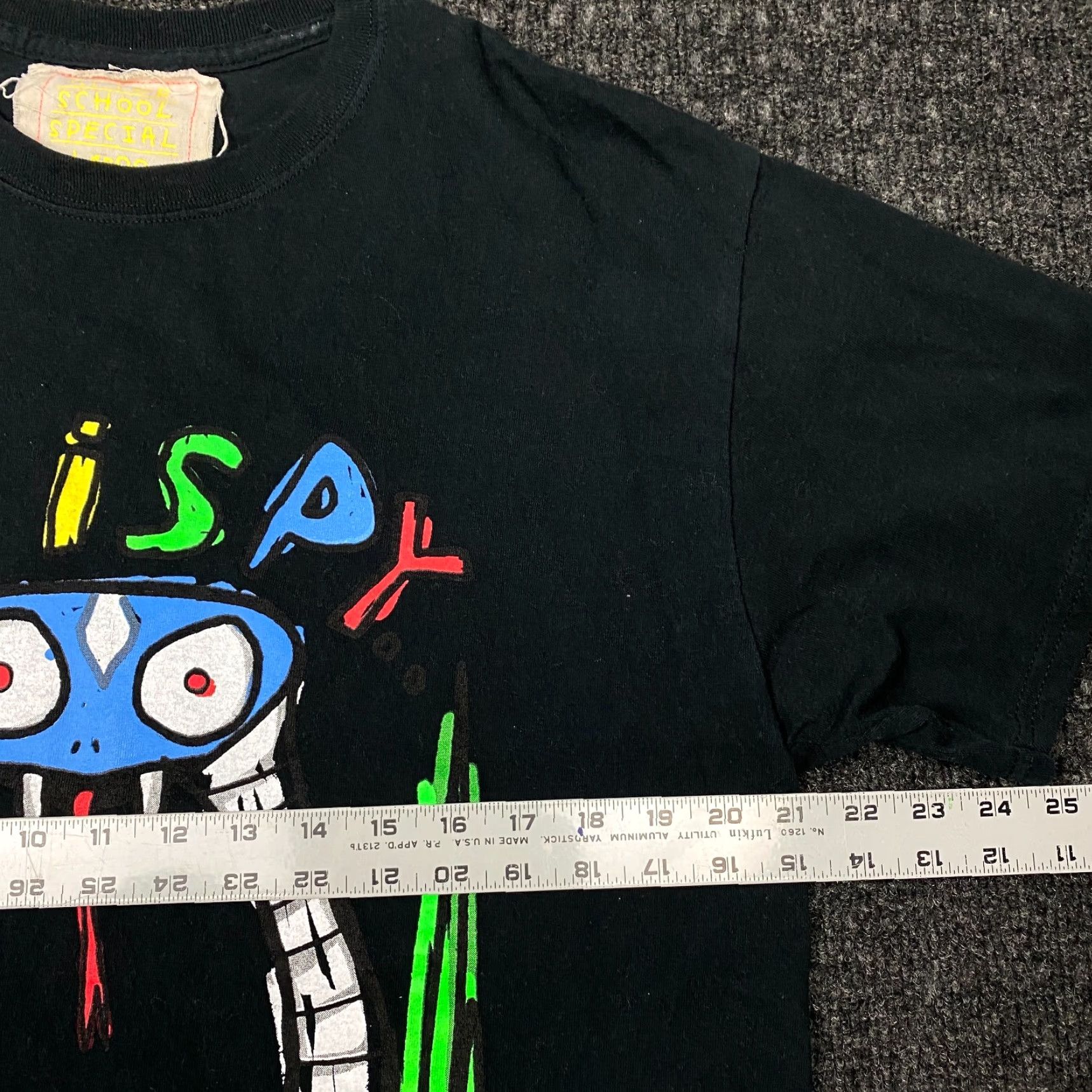 Vintage VINTAGE After School Special I Spy T Shirt Black Large Snake in the Grass Size US L / EU 52-54 / 3 - 5 Thumbnail