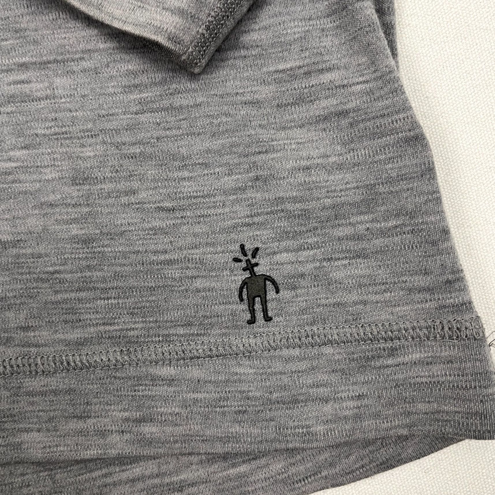 Smartwool SmartWool Merino Wool Shirt Mens XL Gray Base Layer Hiking Outdoors Gorpcore Logo Size US XL / EU 56 / 4 - 2 Thumbnail