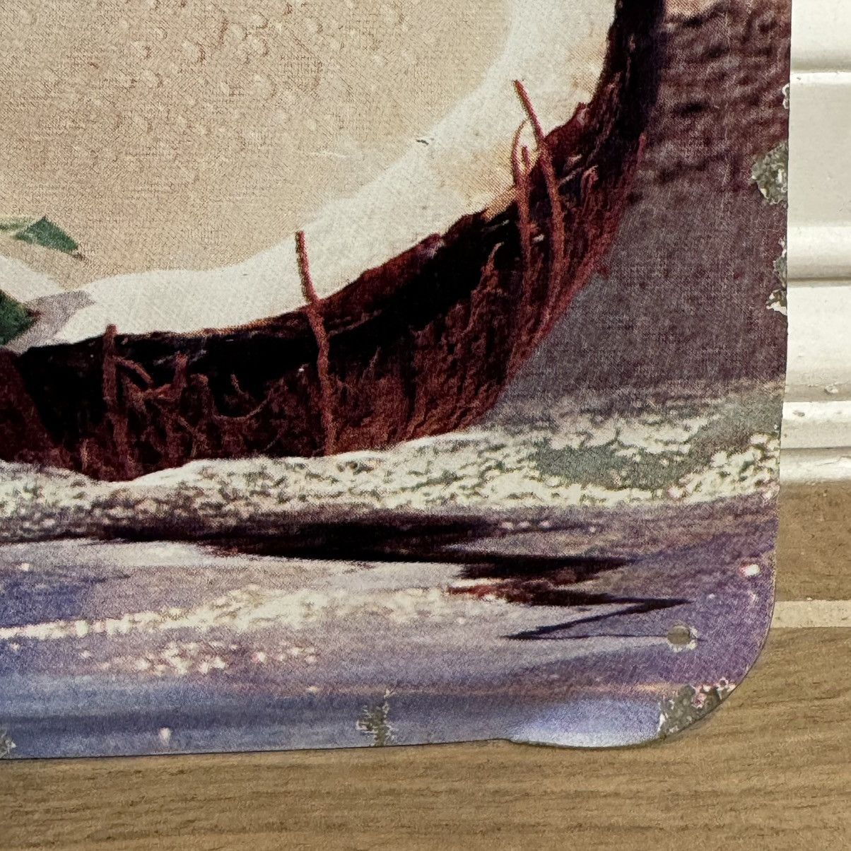 Vintage Island Oasis 16x18in Pina Colada Mixed Drink Tin Metal Sign Size ONE SIZE - 7 Thumbnail