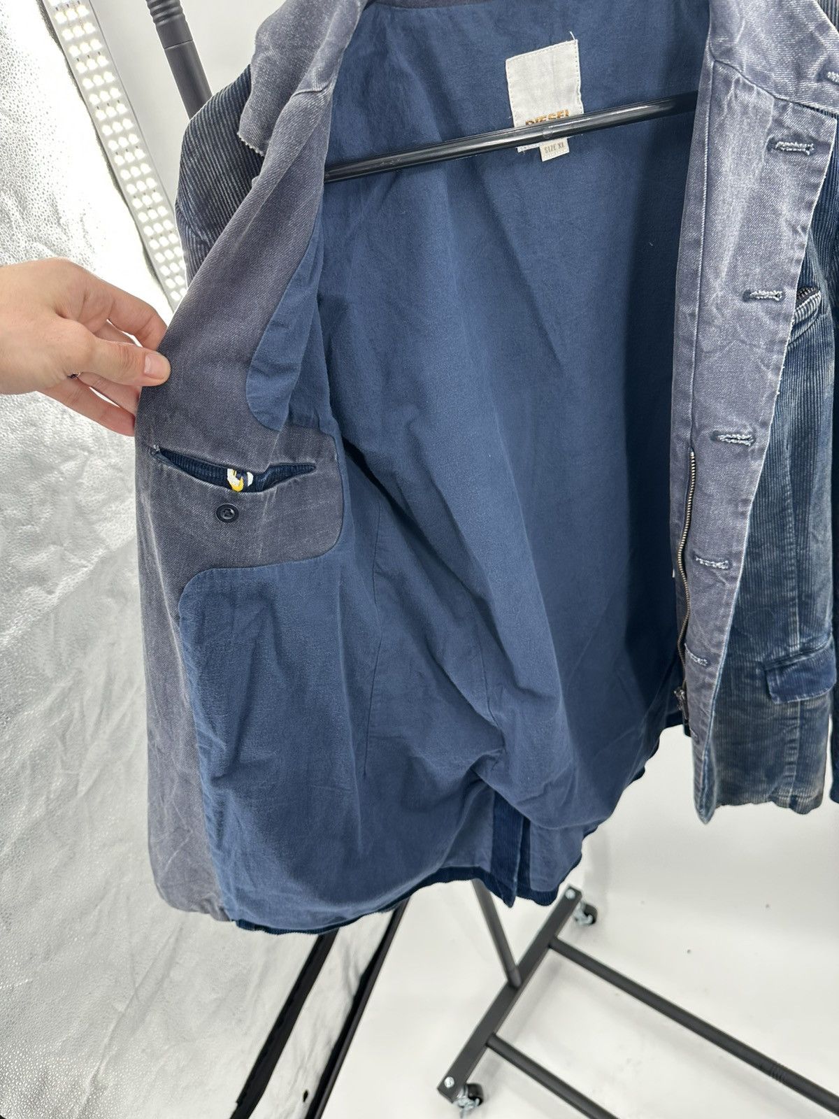 Diesel Diesel Corduroy Blazer Size 44R - 10 Thumbnail