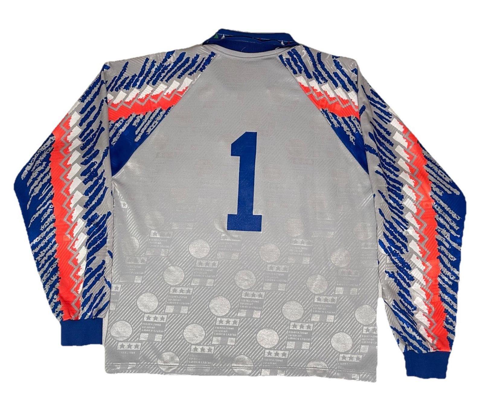 Diadora 1994 Italy National Team Diadora World Cup Goalkeeper Jersey Size ONE SIZE - 4 Thumbnail